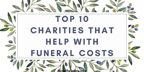 Best Charities That Help With Funeral Costs .
